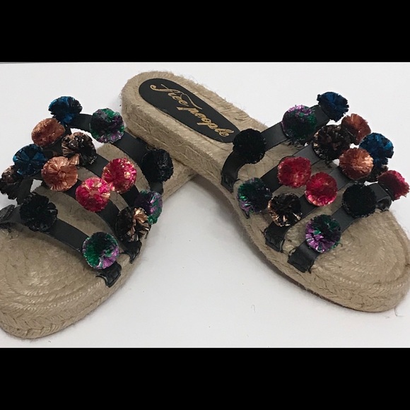 Free People Pom Pom sandals 38 - Picture 11 of 12